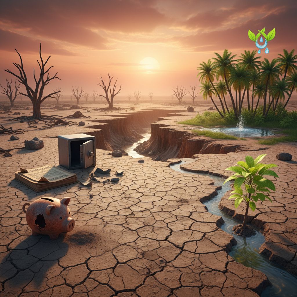 El mundo no solo se está quedando sin agua, sino que ya está en quiebra, pero aún hay esperanza.