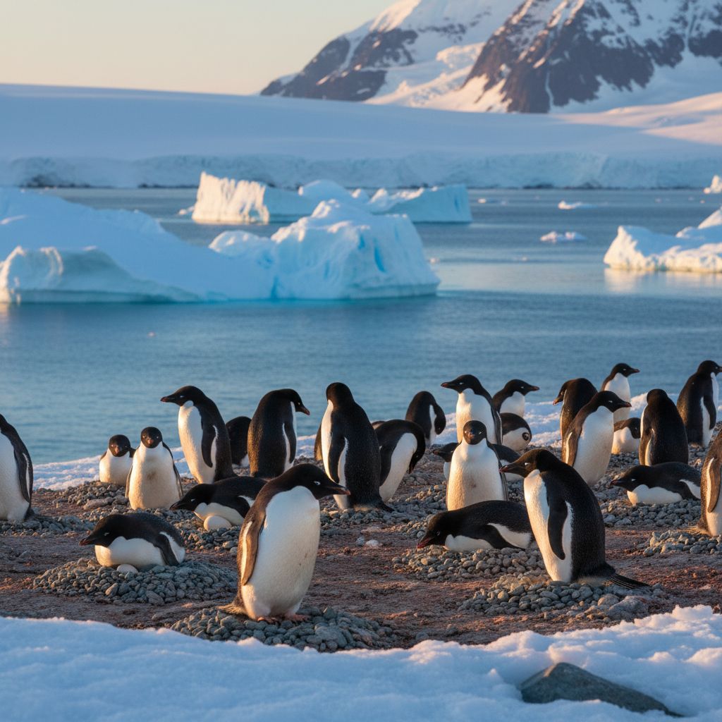 Los pingüinos antárticos se están reproduciendo 13 días antes de lo que lo hacían hace una década, probablemente debido al cambio climático.