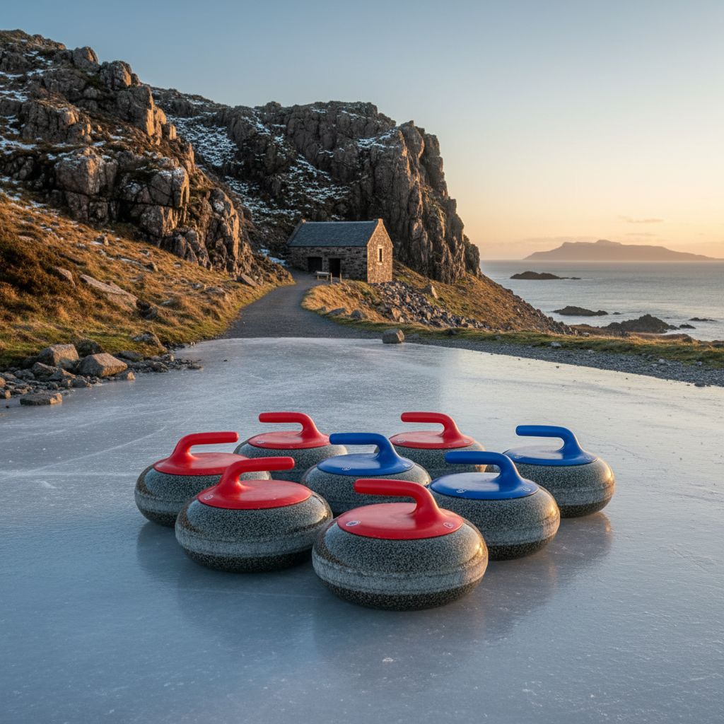 Por Qué Todas las Piedras de Curling Olímpicas Provienen de la Misma Diminuta Isla Escocesa