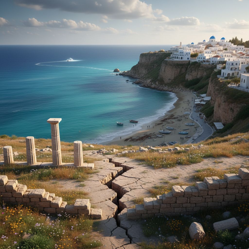 Un evento histórico griego de terremoto y tsunami podría no haber sido tan devastador como se registró en su momento.