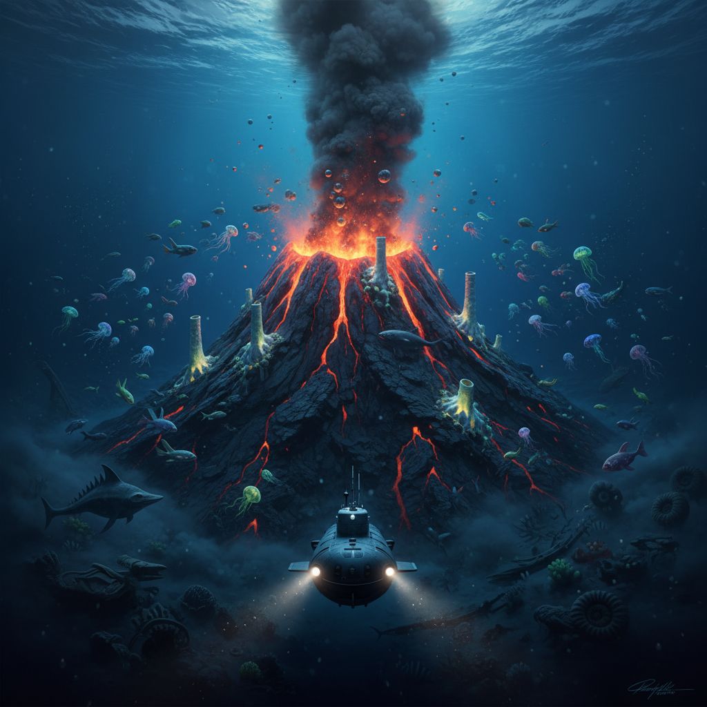 Volcanes submarinos ocultos podrían explicar la mitad de las extinciones triásicas de la Tierra.