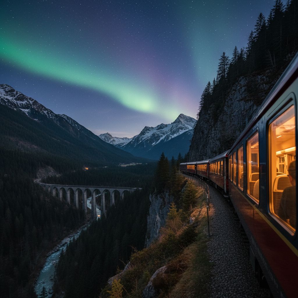 9 rutas de tren nocturno en Europa con vistas increíbles