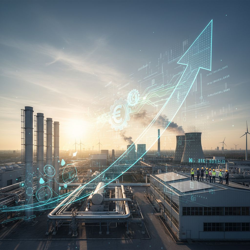 Análisis de Eficiencia Energética Industrial como Motor de Transformación Financiera (Estrategias de Optimización de Activos y Reducción de Emisiones en Entornos de Gran Escala)