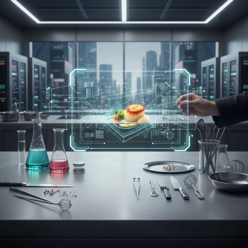 Creación de Recetas de Cocina Gourmet y la Arquitectura de la Innovación Culinaria (Un Análisis de la Convergencia entre Tecnología Alimentaria y Estrategia Empresarial)