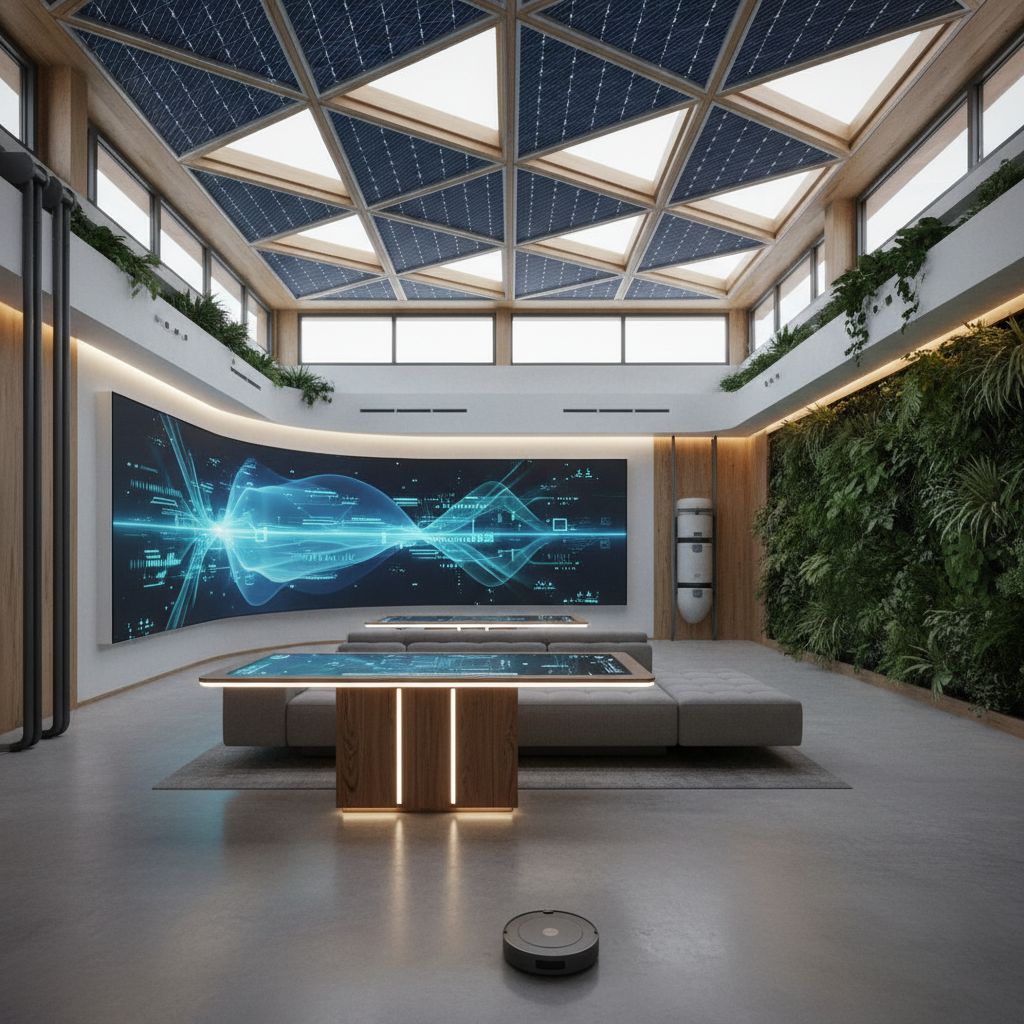 Diseño de Interiores Moderno y la Transformación de Espacios de Alto Rendimiento (Un Análisis sobre la Integración de Tecnología y Sostenibilidad en la Arquitectura de Vanguardia)