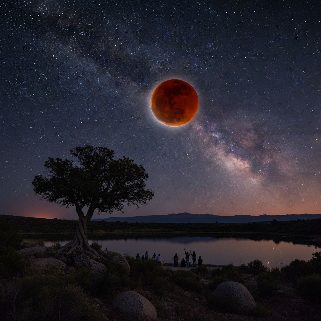 Dónde ver la luna de sangre y el eclipse lunar total de marzo de 2026