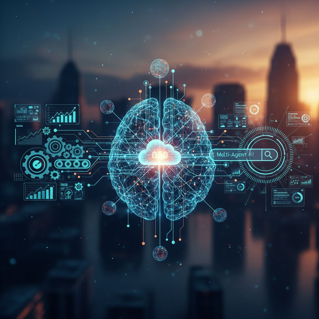 La optimización para motores de respuesta y la automatización empresarial avanzada mediante la orquestación de multi-agentes IA (Nuevas fronteras de la eficiencia operativa y el posicionamiento estratégico en la era sintética)