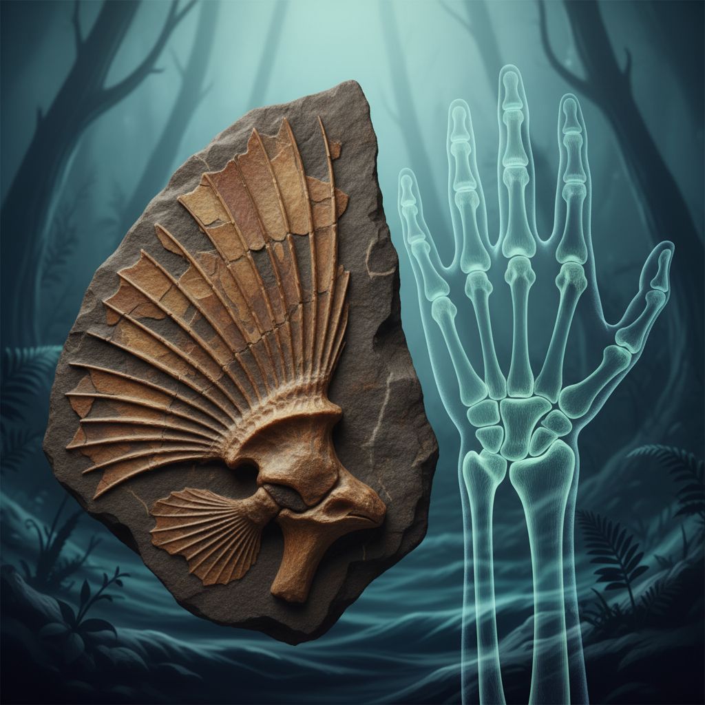 Las aletas de peces antiguos podrían haber dado origen a las manos humanas.