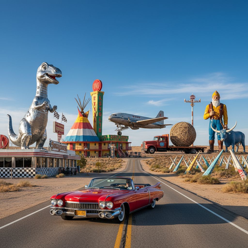 Las atracciones de carretera más populares de EE. UU., clasificadas.
