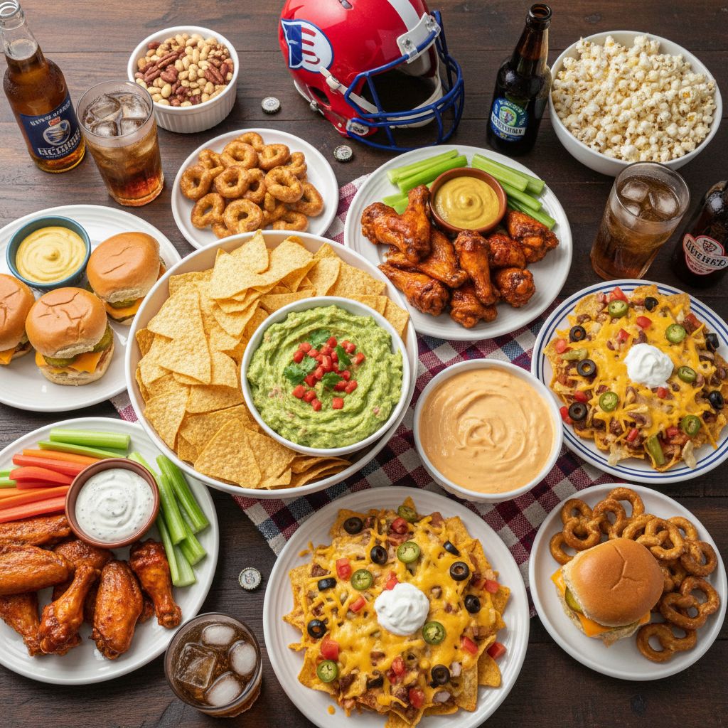 Los aperitivos más populares del Super Bowl, según InstaCart