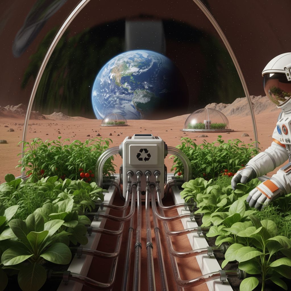 Los desechos humanos reciclados podrían ayudar a cultivar alimentos en la Luna y Marte.