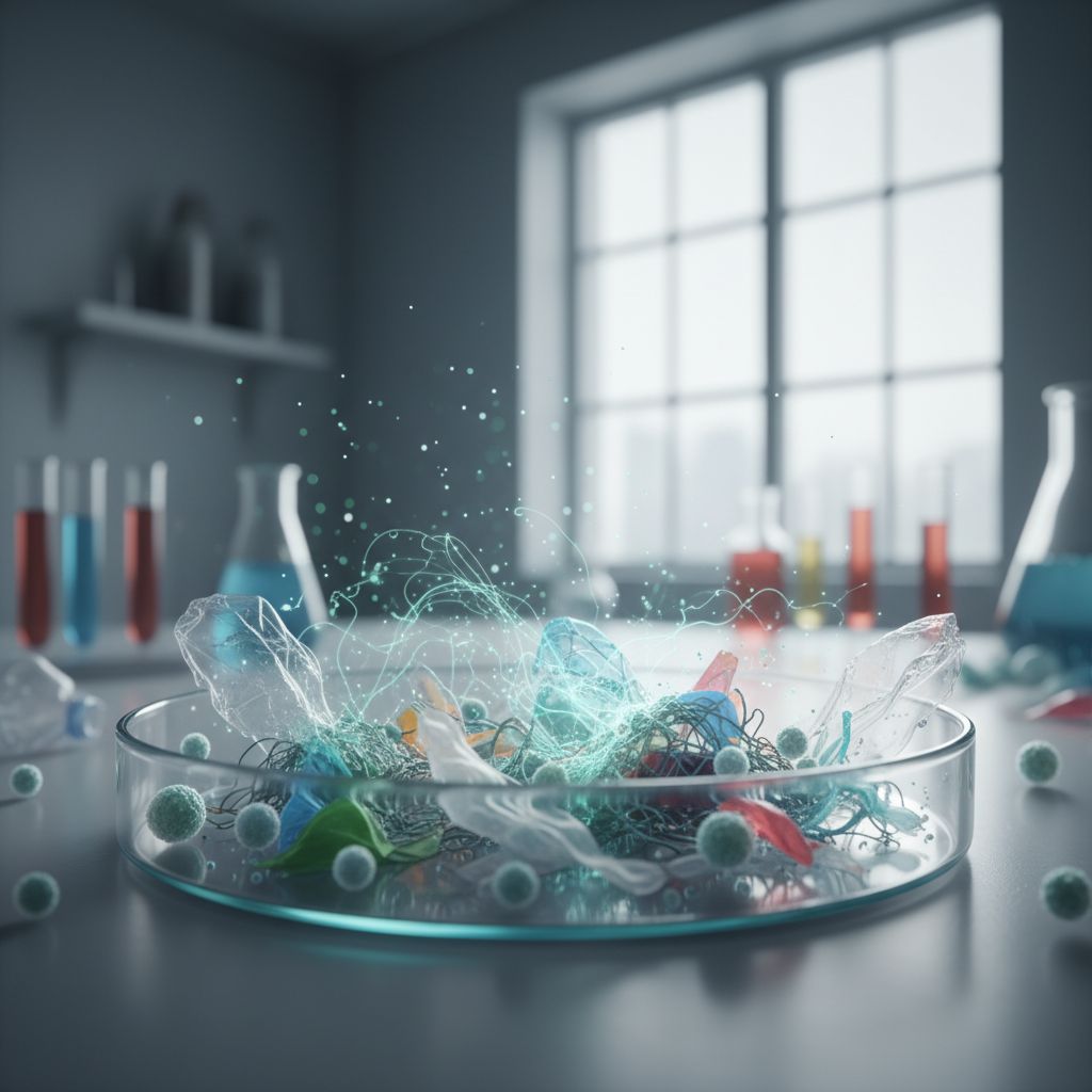 Los microbios devoradores de plástico podrían ayudar a solucionar nuestro desastre ambiental.