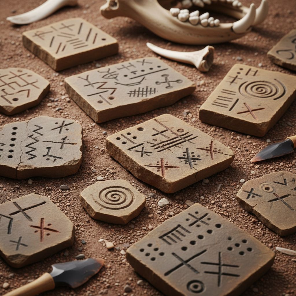 Símbolos de la Edad de Piedra de hace 40.000 años podrían ser precursores del lenguaje escrito.