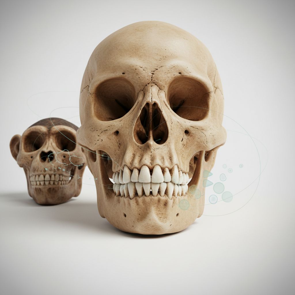 Solo los humanos tienen mentón, y surgió como un accidente evolutivo.