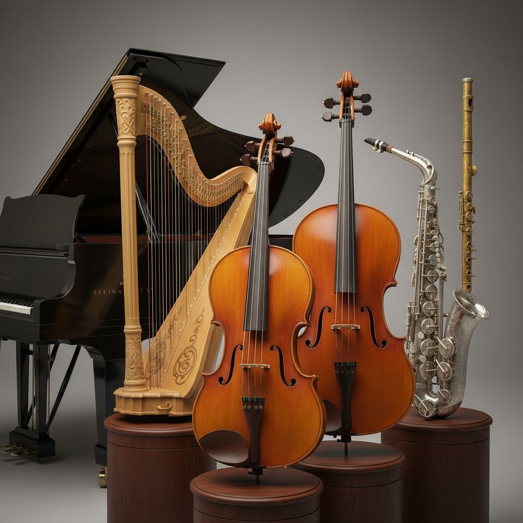 6 de los instrumentos musicales más valiosos del mundo.