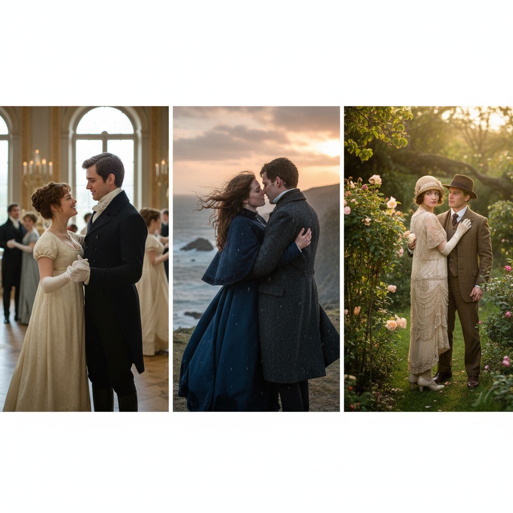 Las 7 mejores películas de romance de época, clasificadas según su puntuación en Rotten Tomatoes.