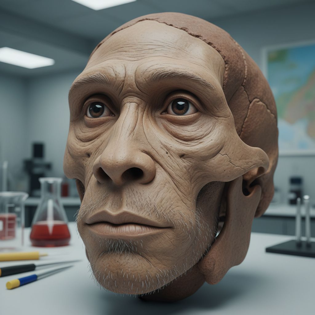 "Little Foot", de 3,67 millones de años, recibe una nueva reconstrucción facial que vincula el fósil con los homínidos de África Oriental.