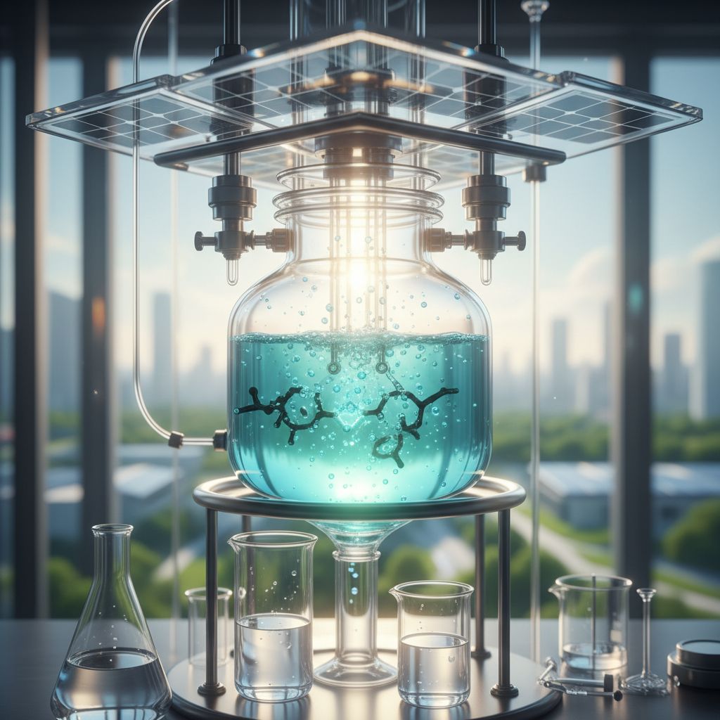 Nueva tecnología utiliza la luz solar para ayudar a reducir los dañinos químicos eternos.