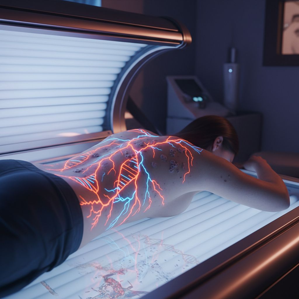 Las camas de bronceado están mutando tu ADN y triplicando el riesgo de cáncer de piel mortal.