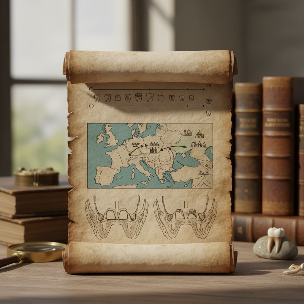 El antiguo registro dental sobre el cambio climático y la migración medieval a Inglaterra