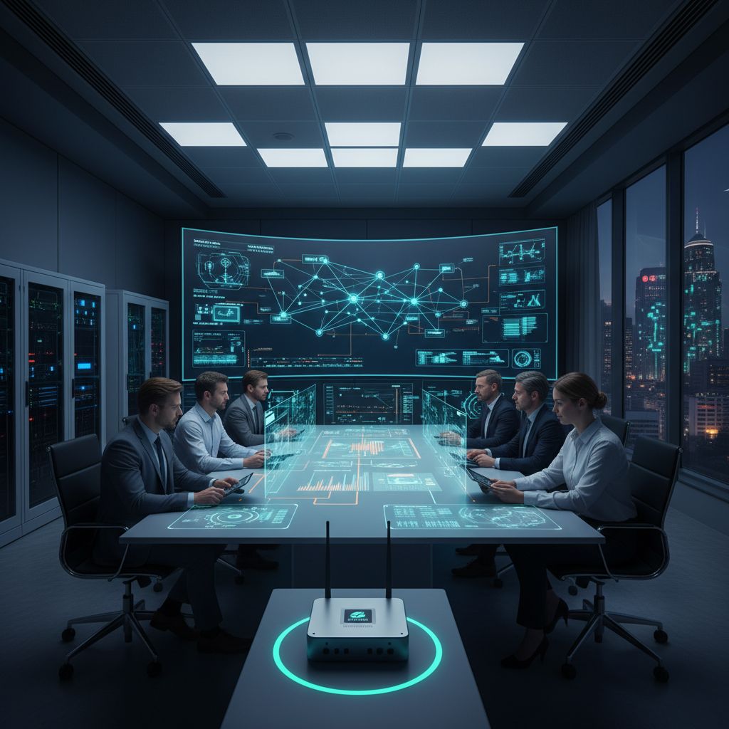 Diseño de Sistemas de Iluminación Inteligente y la Evolución de la Eficiencia Operativa (Un Análisis Técnico sobre la Integración de IoT en la Infraestructura Corporativa)