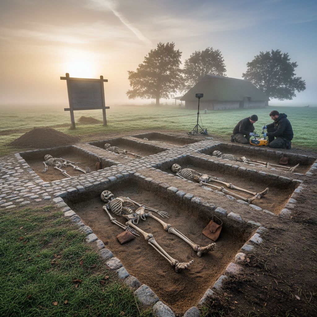 Los yacimientos funerarios medievales en Dinamarca muestran que la enfermedad no borraba el estatus social.