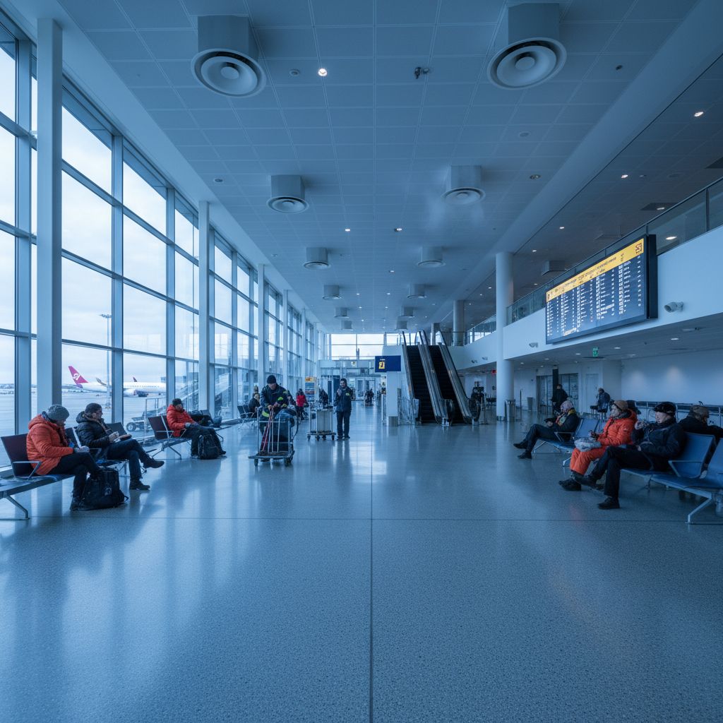 Por qué siempre hace tanto frío en los aeropuertos