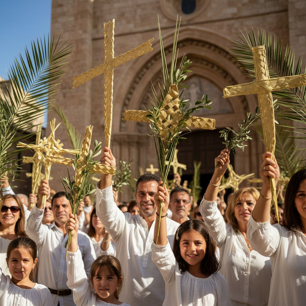 ¿Qué simbolizan las palmas el Domingo de Ramos?