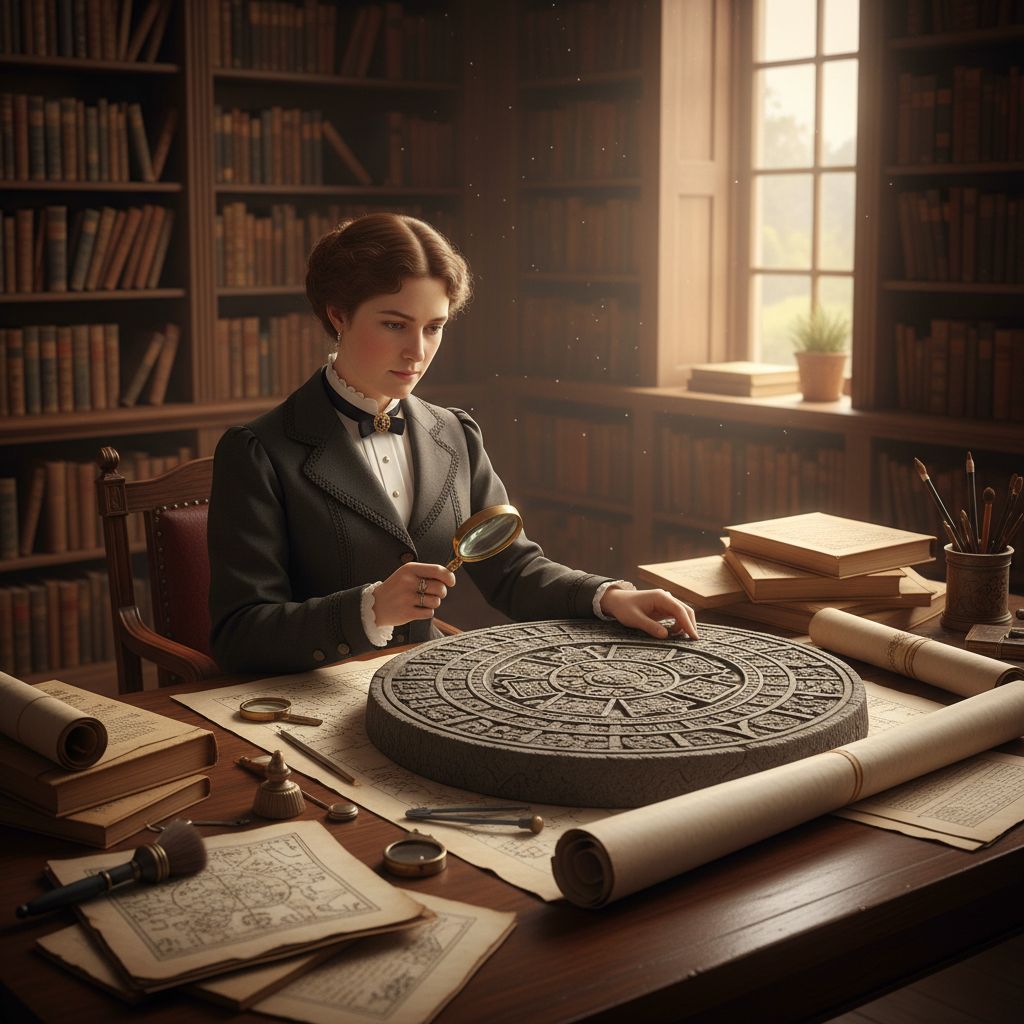 Zelia Nuttall ayudó a descifrar manuscritos mesoamericanos —incluido el Calendario Azteca.