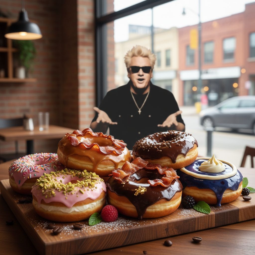 Las 5 mejores tiendas de donas de Norteamérica, según Guy Fieri.
