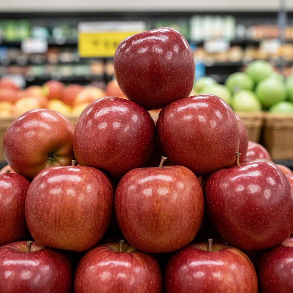 ¿Por qué brillan tanto las manzanas del supermercado? (Y un momento, ¿es seguro comerlas?)