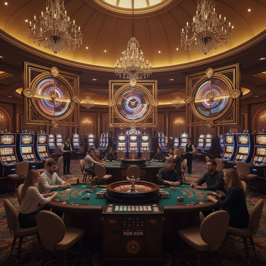 Por qué los casinos no tienen relojes: puede que la razón no sea la que piensas.