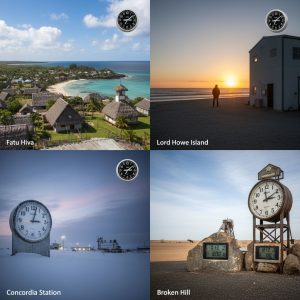 4 lugares inesperados con husos horarios únicos