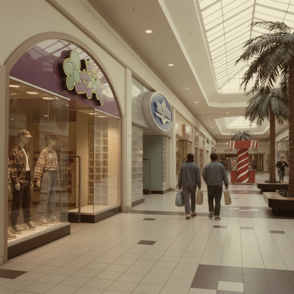 6 tiendas de centros comerciales de los 90 que solías amar y que han sido olvidadas.